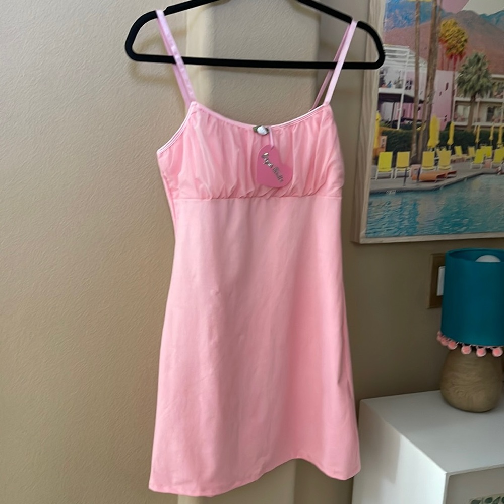 Sugar Thrillz Pink Mini Dress